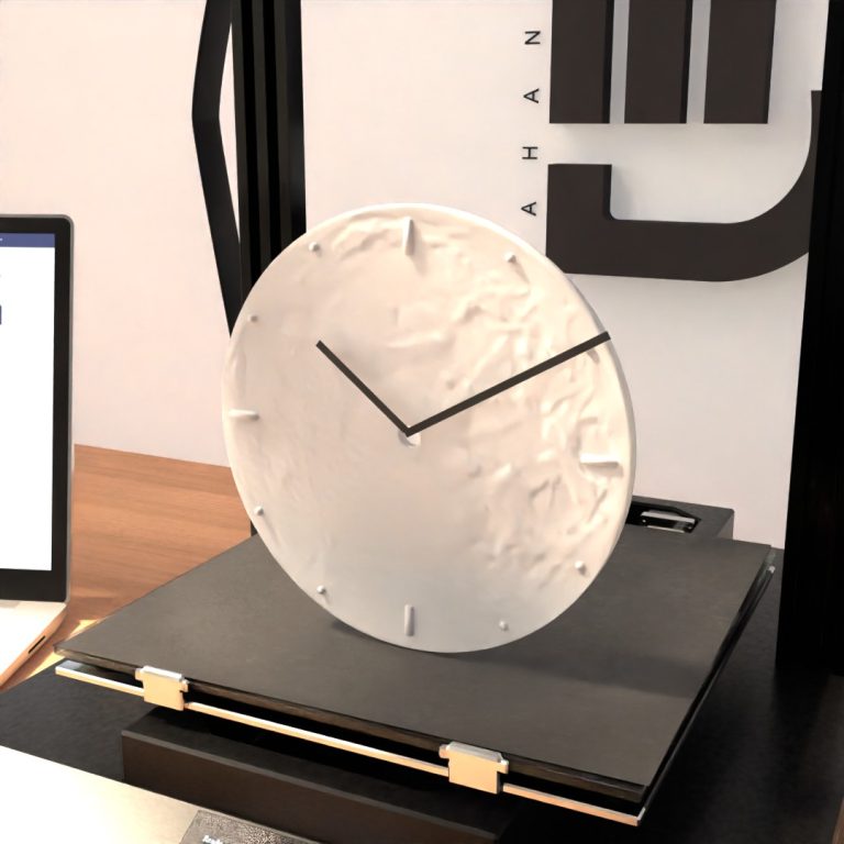 ساعت دیواری مدل 3dmoon