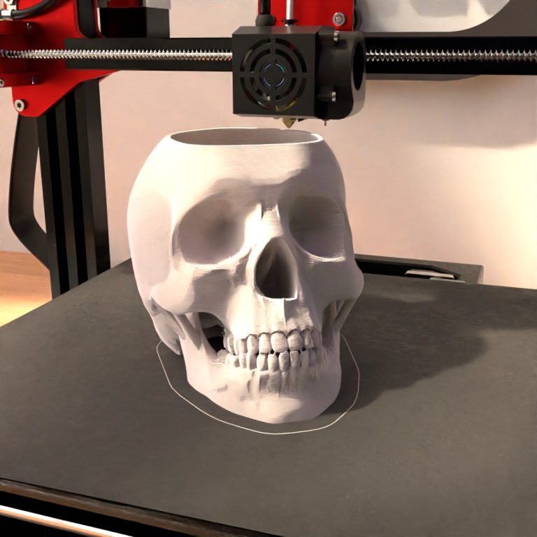 گلدان طرح اسکلت کد 4999