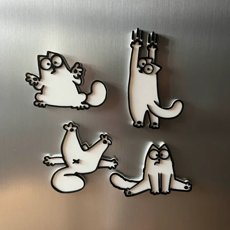 آهنربای یخچال گربه Simon's cat