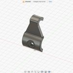 قلاب پرده عقب خودرو پژو 206 یک جفت