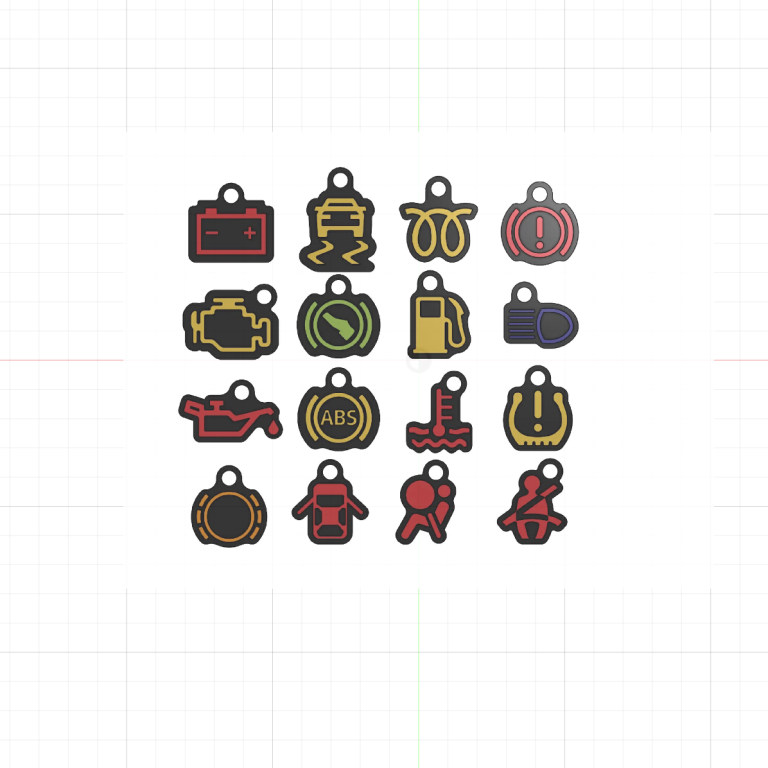 جاکلیدی چراغ های پشت آمپر