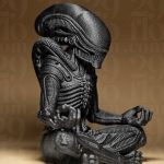 مجسمه Alien مدل meditation - تصویر 4